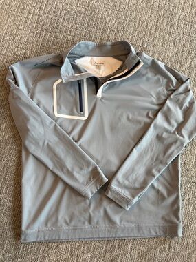 NWOT MENS large Peter Millar 1/4 zip